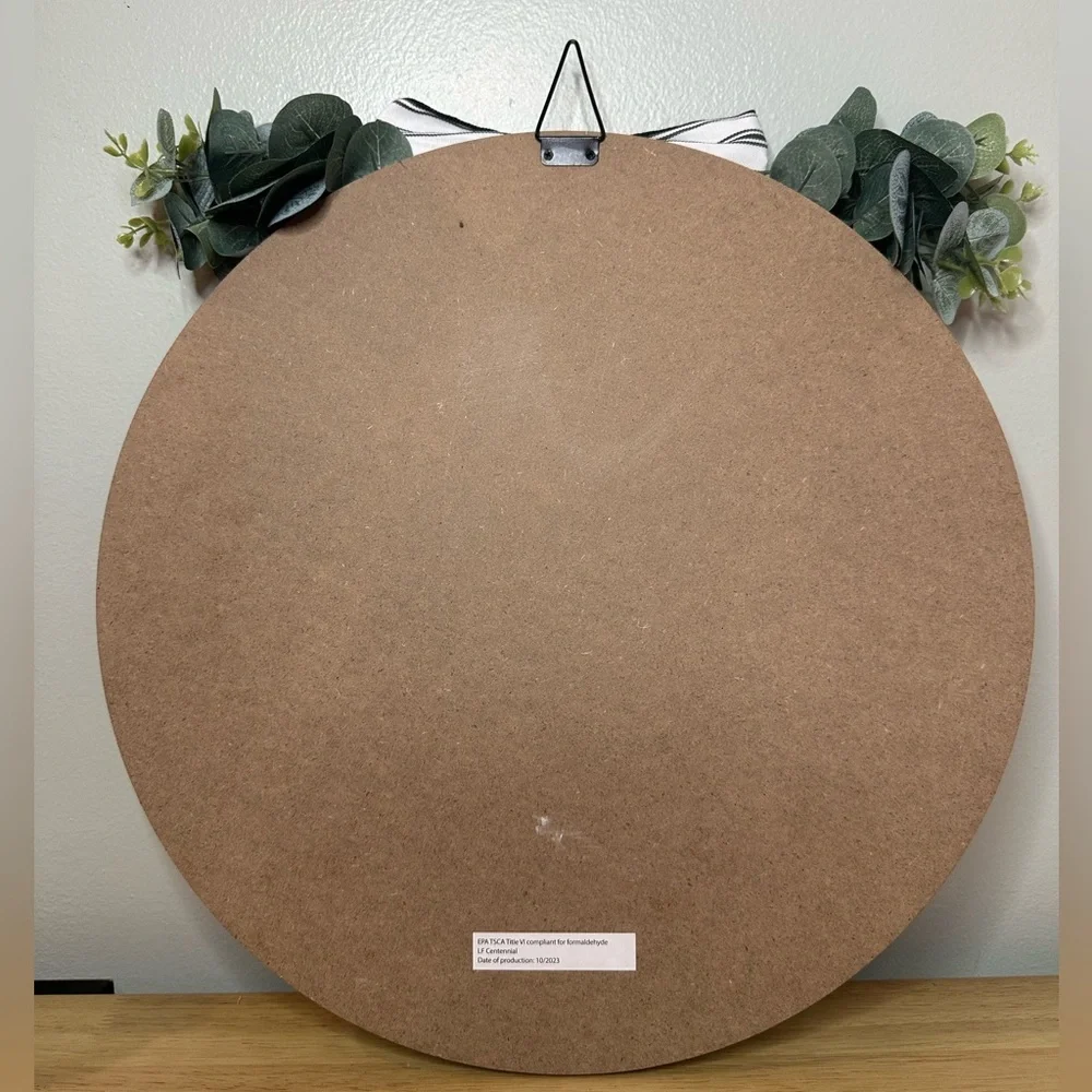 Round Wooden‎ Valentines Day ‘Be Mine’ Gnome Hanging Wall Or Door Sign